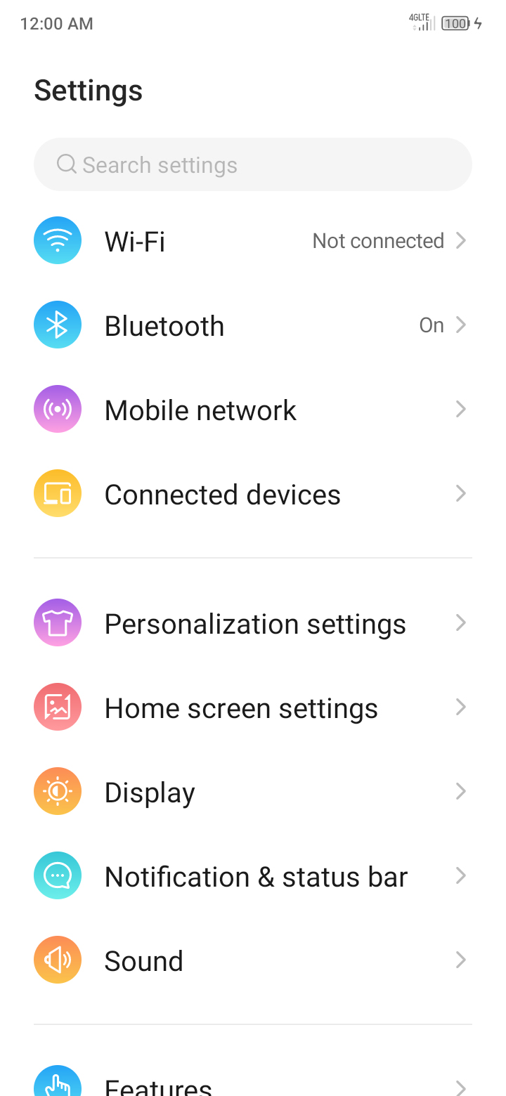 From the Settings app, scroll to and tap Apps.