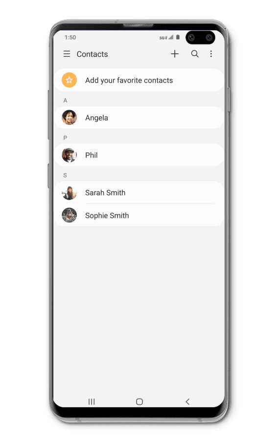 From the Settings app, scroll to and tap Apps.