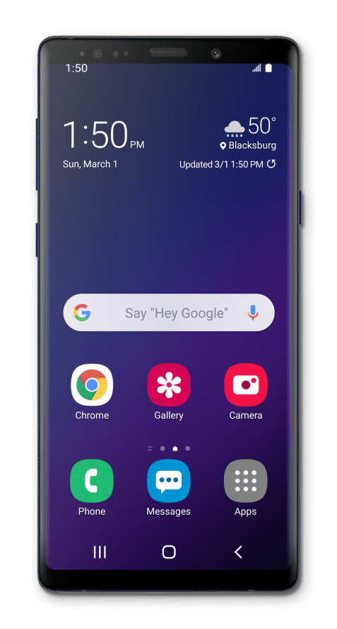 From the Settings app, scroll to and tap Apps.