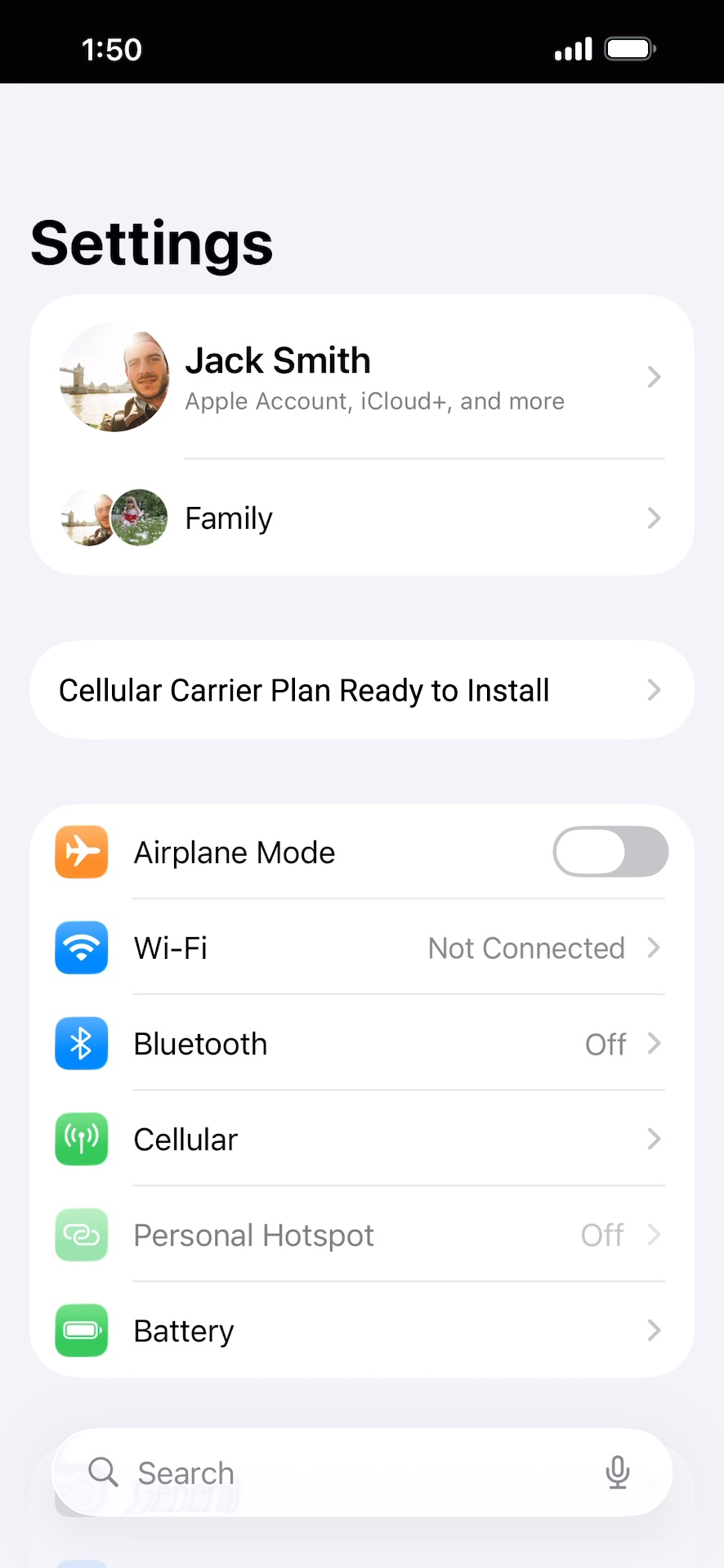 From the Settings app, scroll to and tap Apps.