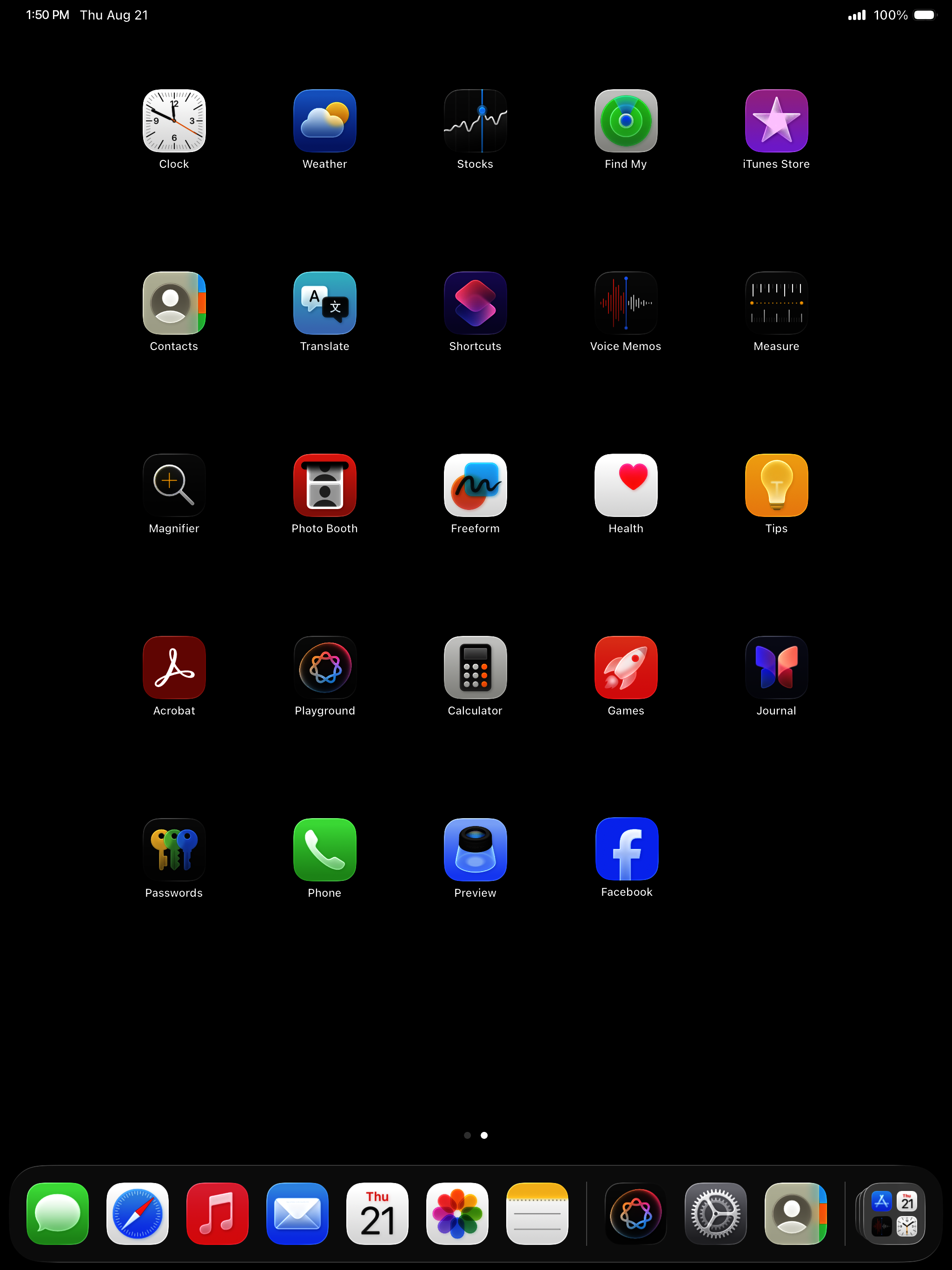 From the Settings app, scroll to and tap Apps.