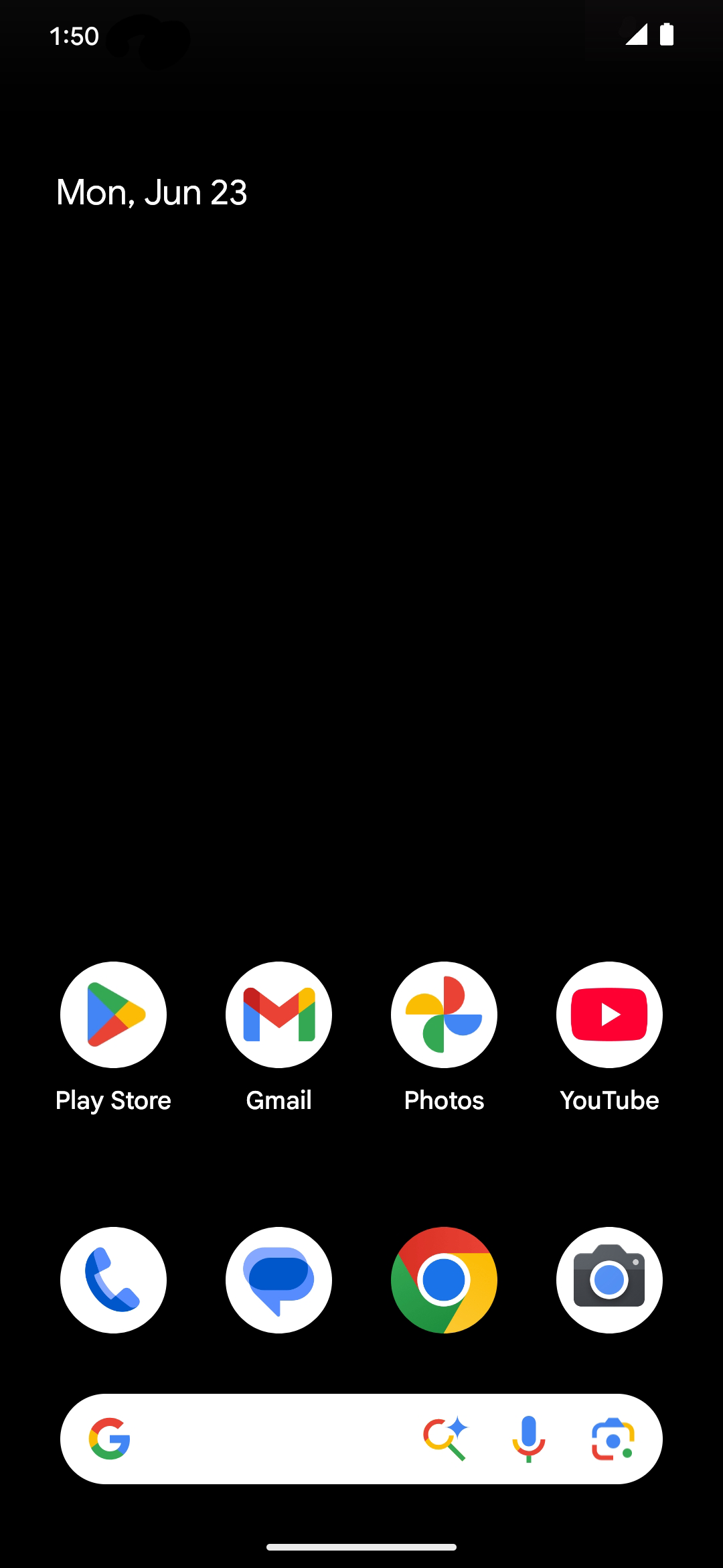 En la aplicación Settings, toca Apps.