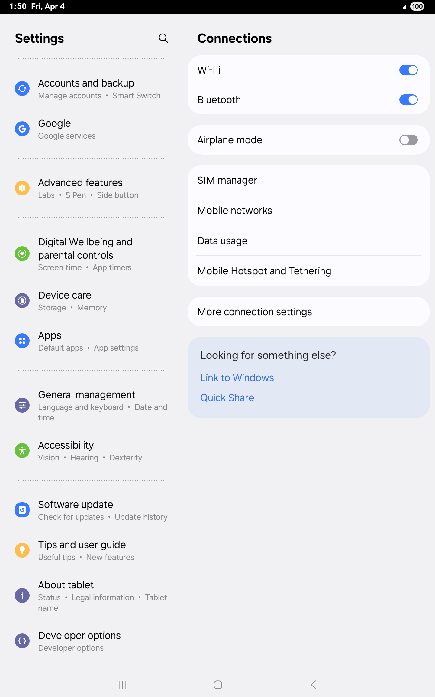 From the Settings app, scroll to and tap Apps.