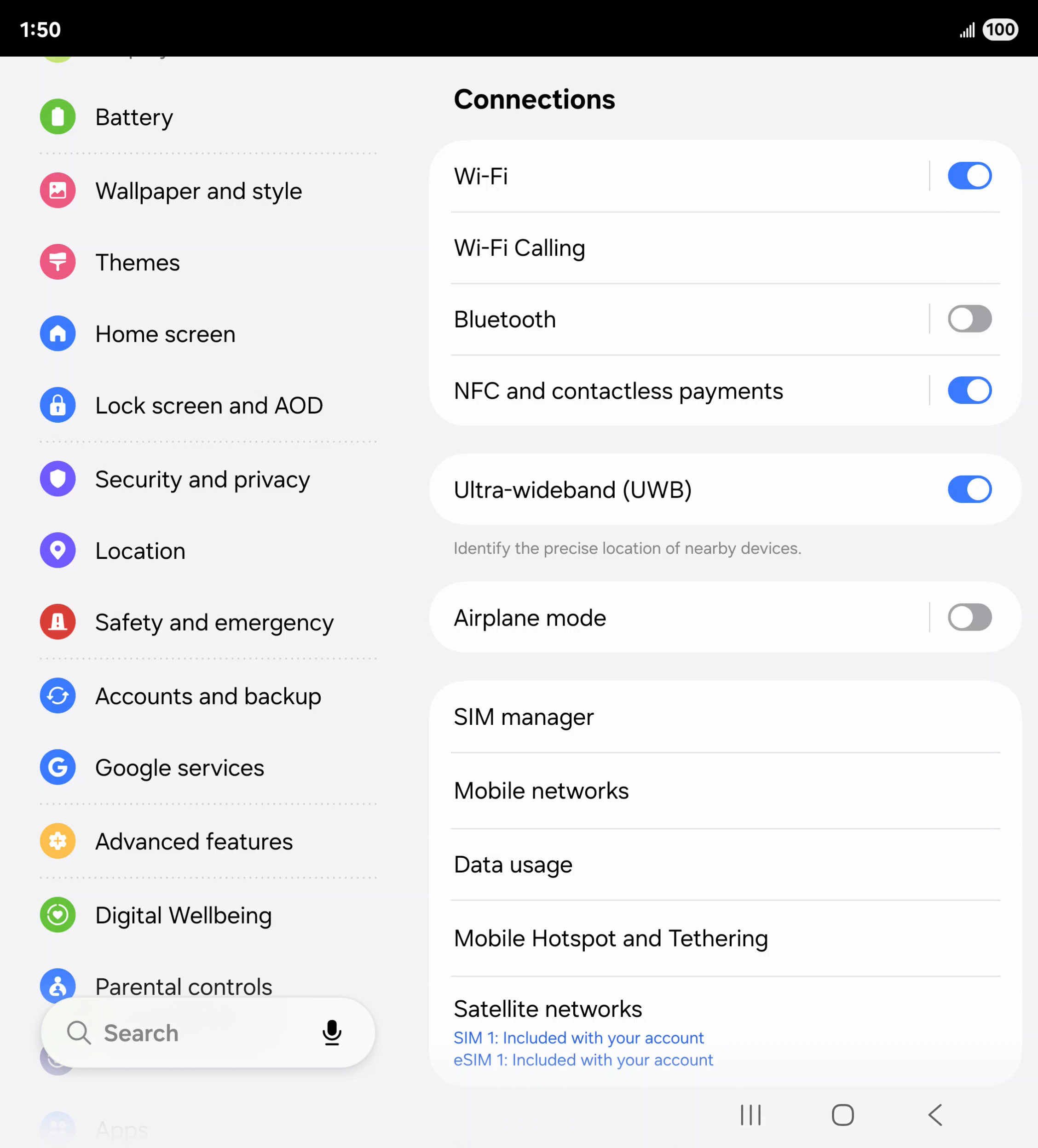 From the Settings app, scroll to and tap Apps.