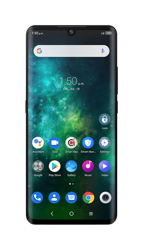 Getting to know the front of your device
