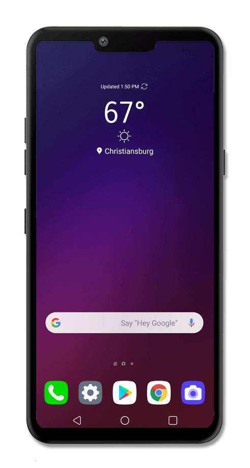Getting to know the front of your device