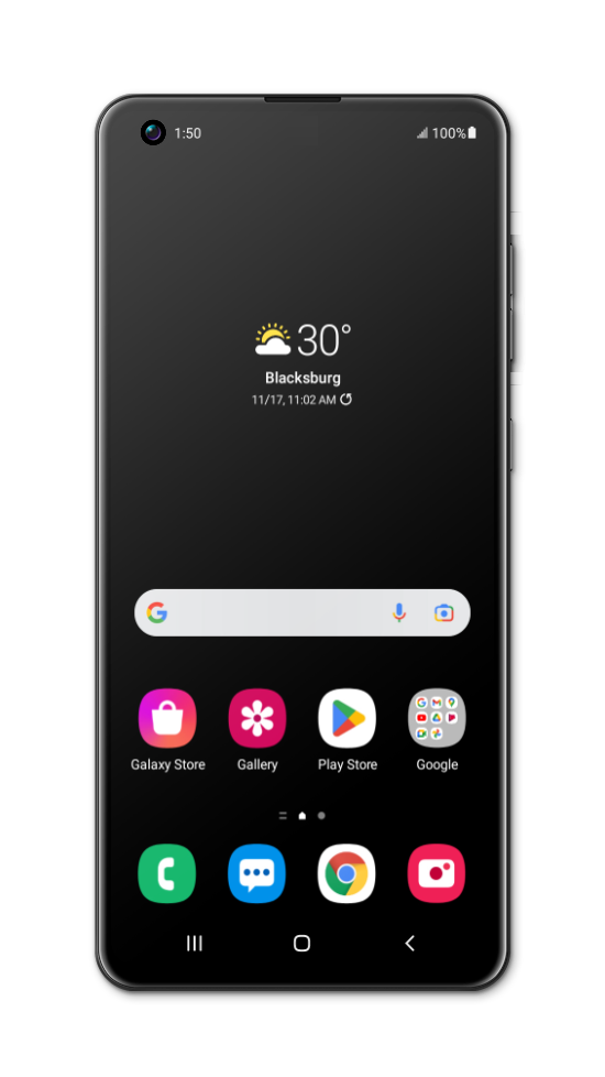Getting to know the front of your device