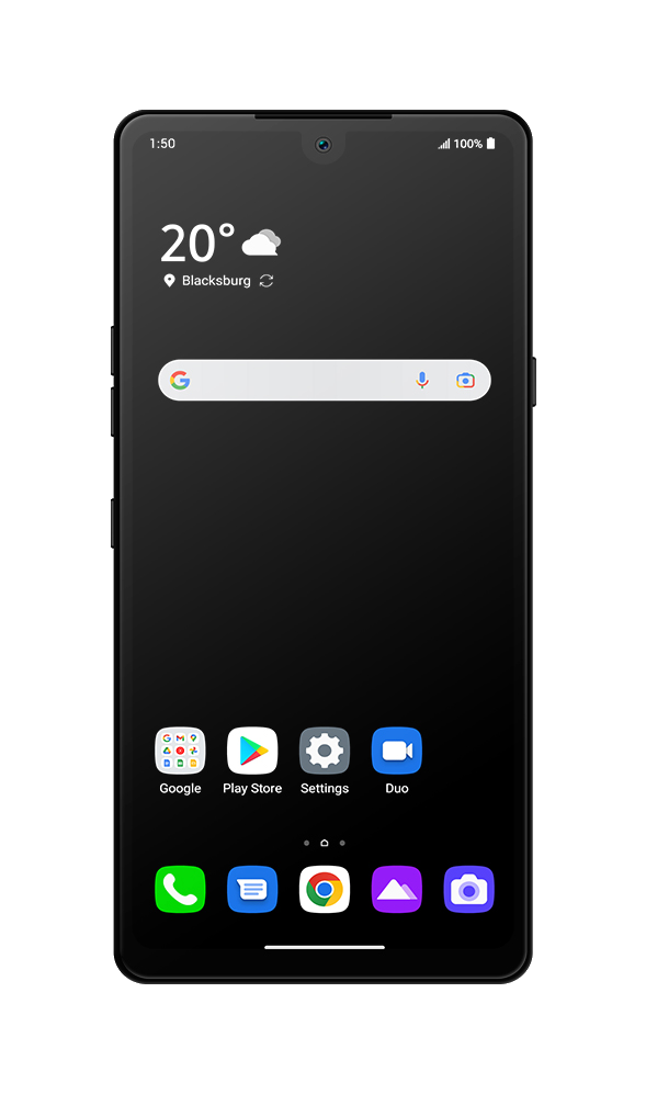 Getting to know the front of your device