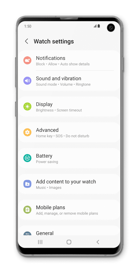 From the Settings app, scroll to and tap Apps.