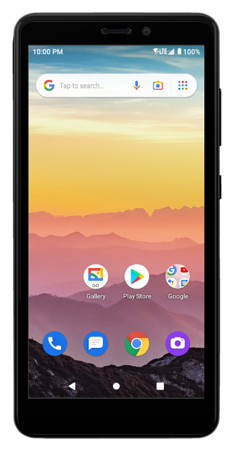 Getting to know the front of your device