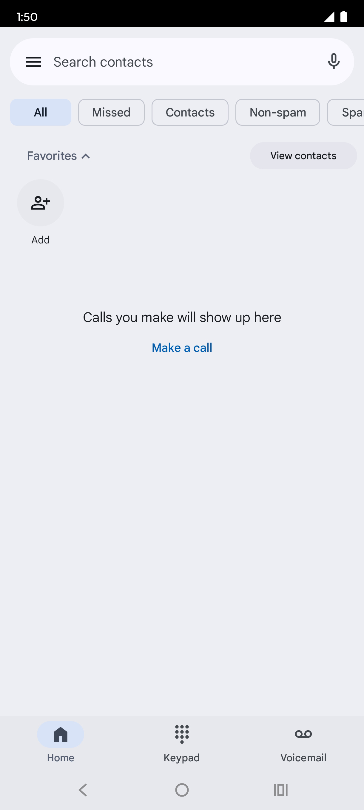 En la aplicación Settings, toca Apps.