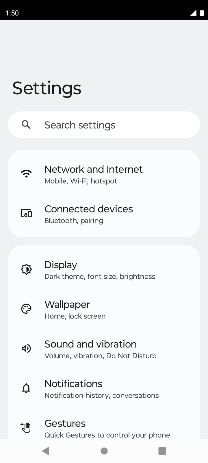 From the Settings app, scroll to and tap Apps.