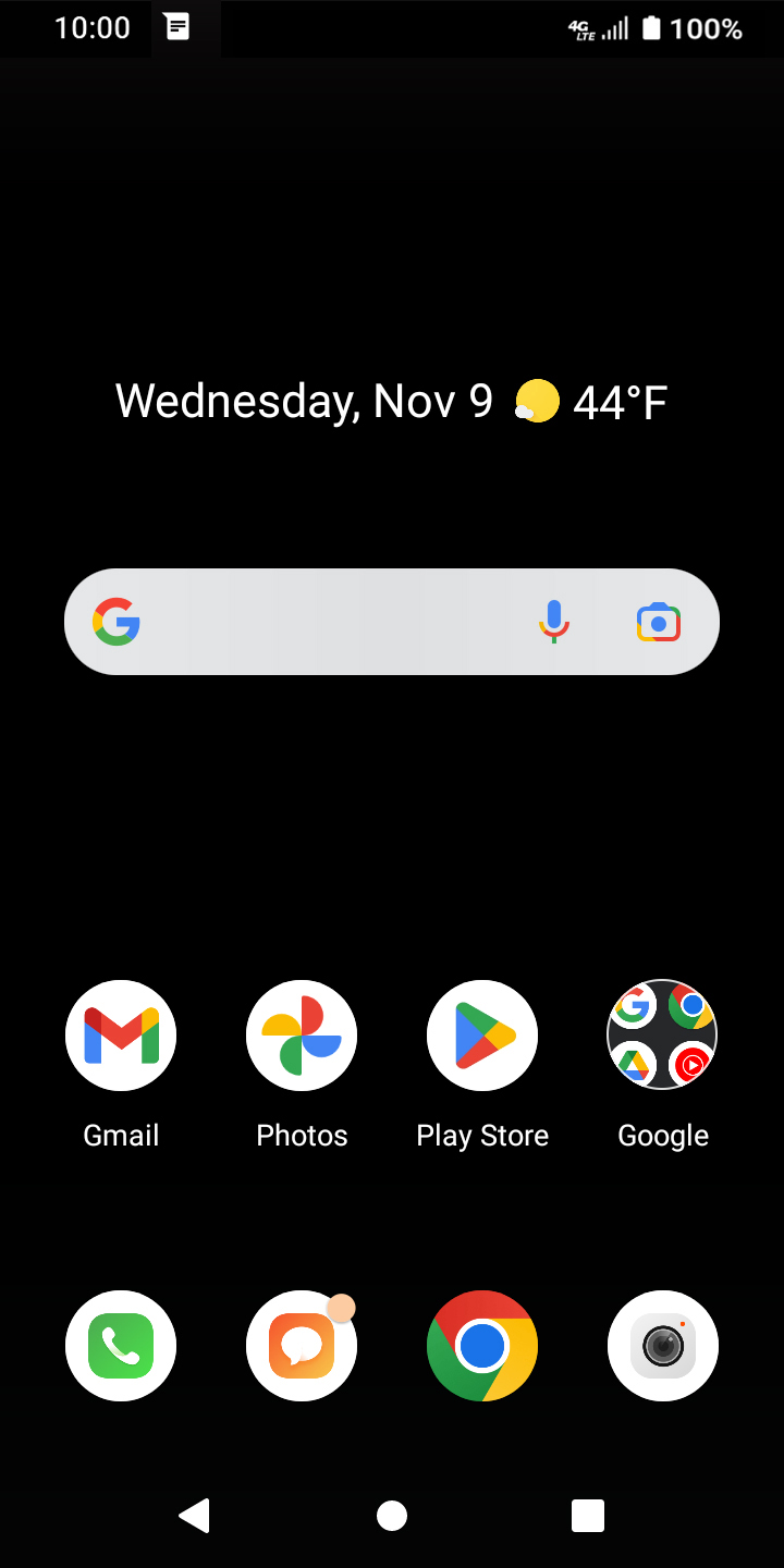 ALCATEL Axel - Replying to a text - AT&T