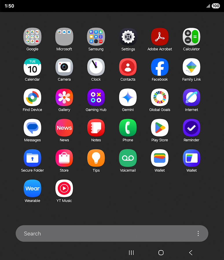From the Settings app, scroll to and tap Apps.