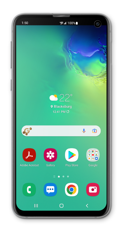 Getting to know the front of your device