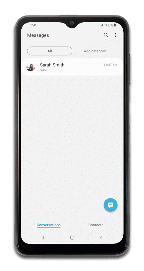 From the Settings app, scroll to and tap Apps.