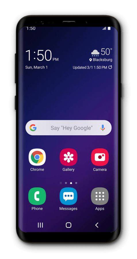 From the Settings app, scroll to and tap Apps.