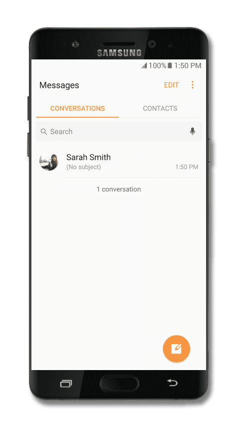 From the Settings app, scroll to and tap Apps.
