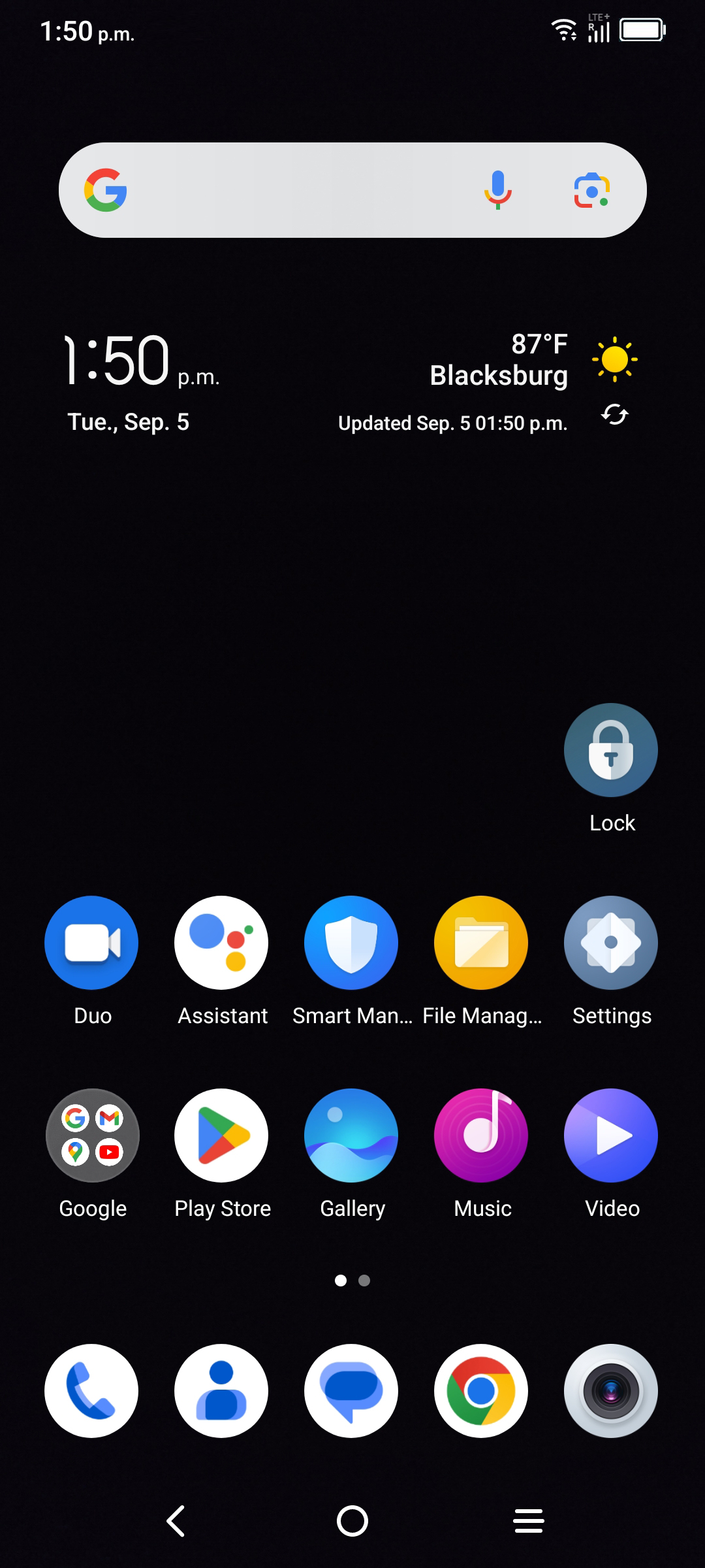 En la aplicación Settings, toca Apps.