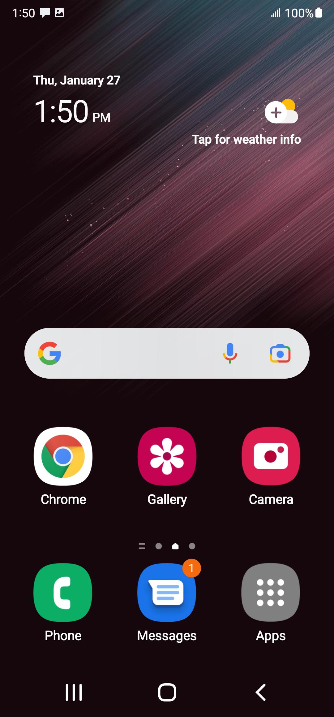From the Settings app, scroll to and tap Apps.