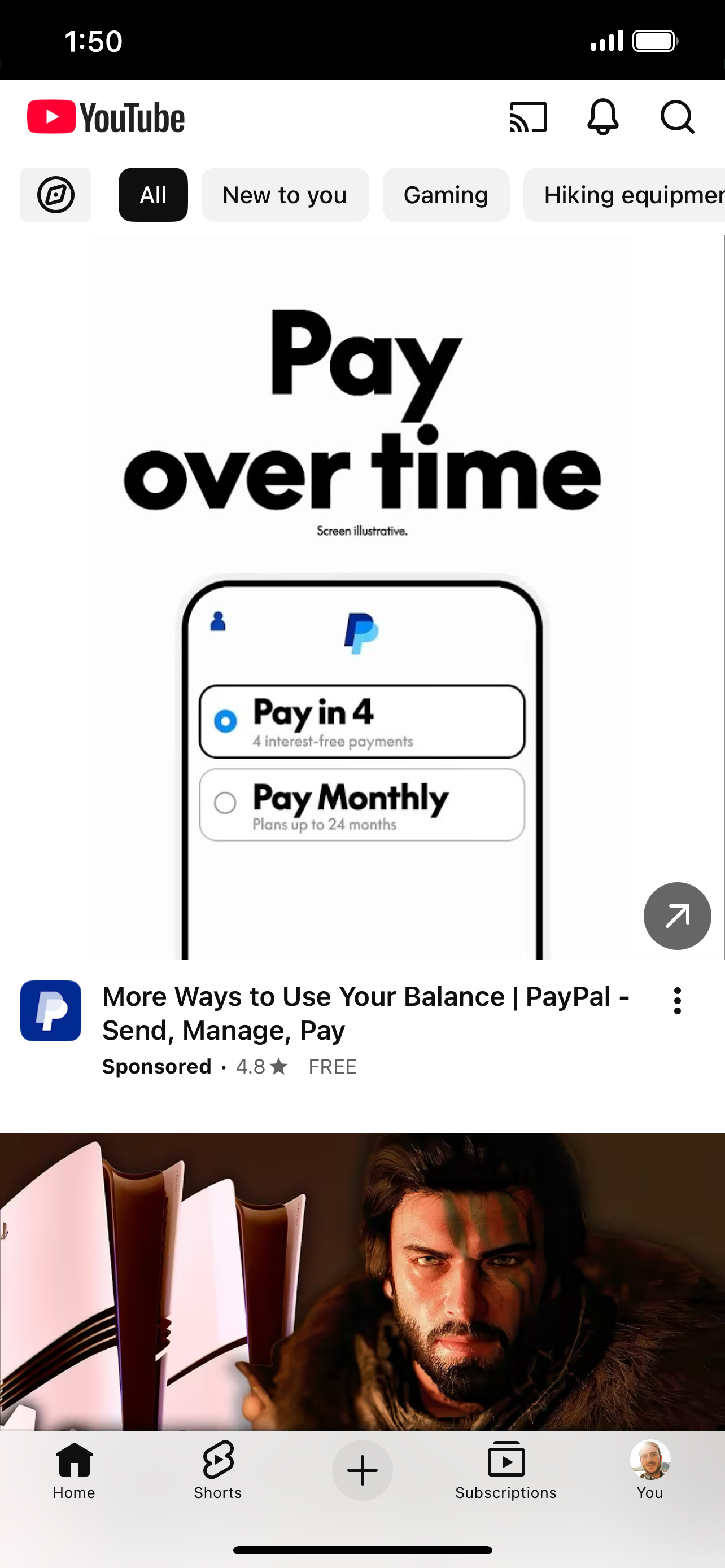 From the Settings app, scroll to and tap Apps.