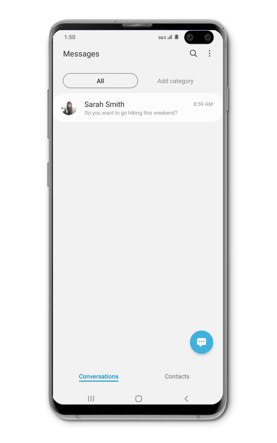 From the Settings app, scroll to and tap Apps.