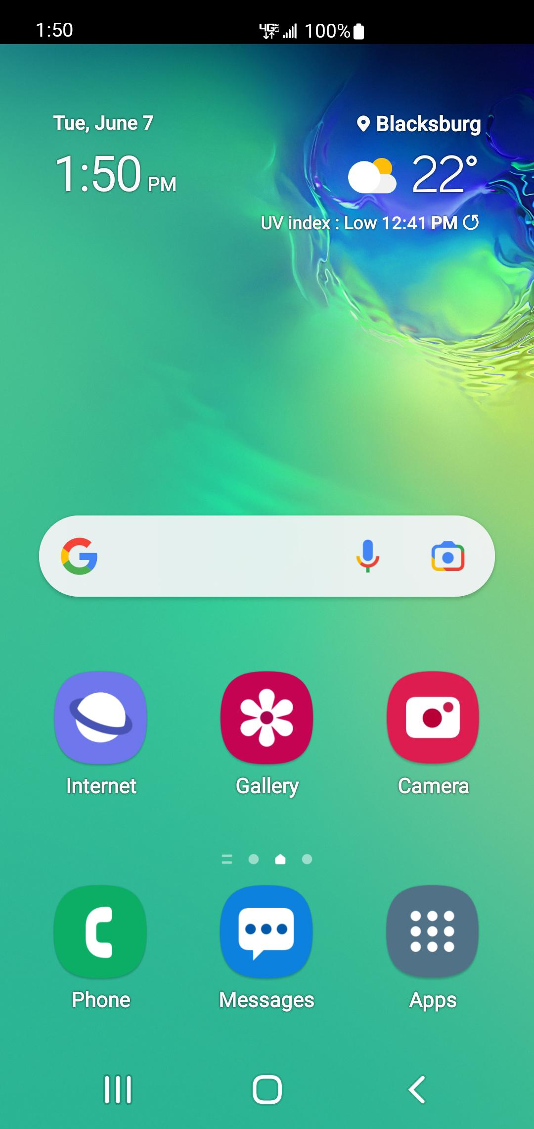 From the Settings app, scroll to and tap Apps.
