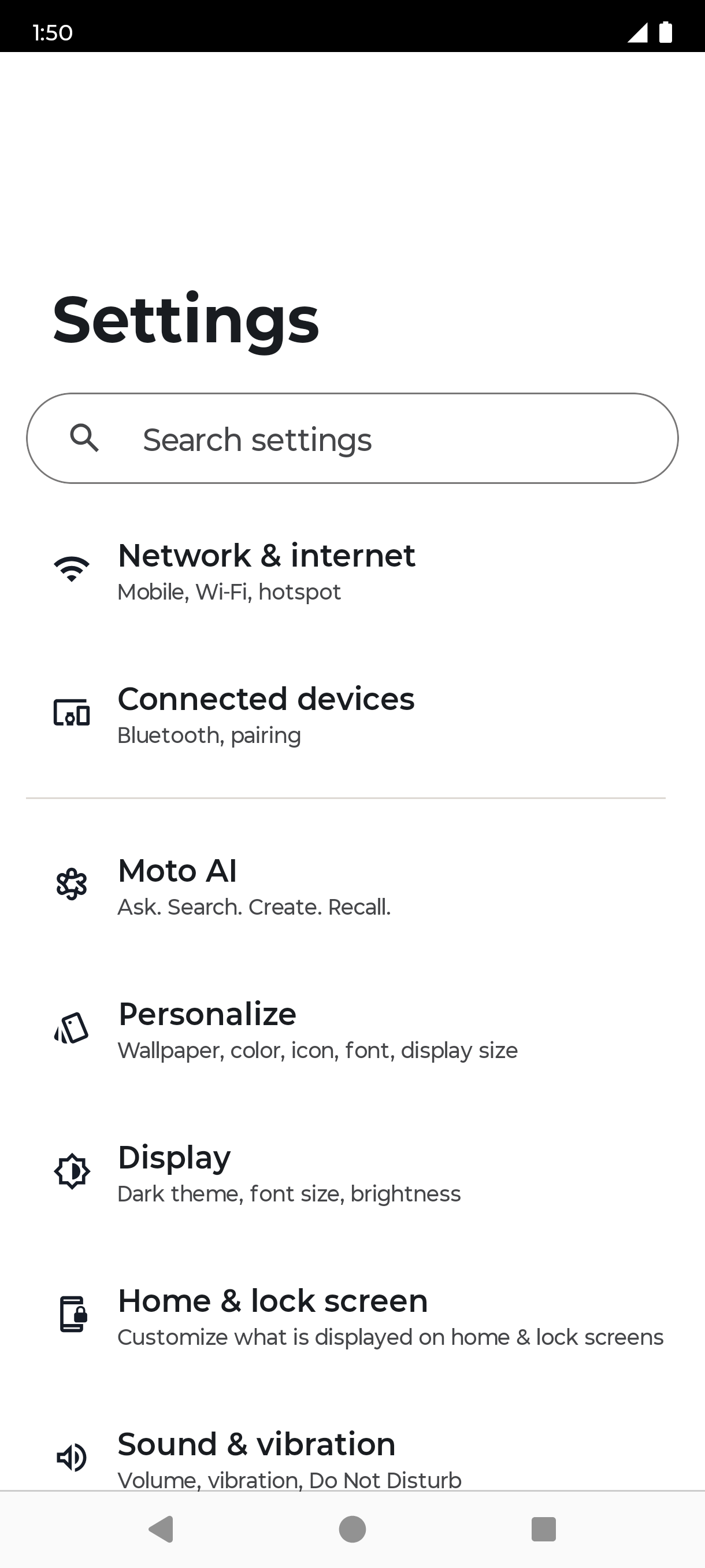 From the Settings app, scroll to and tap Apps.