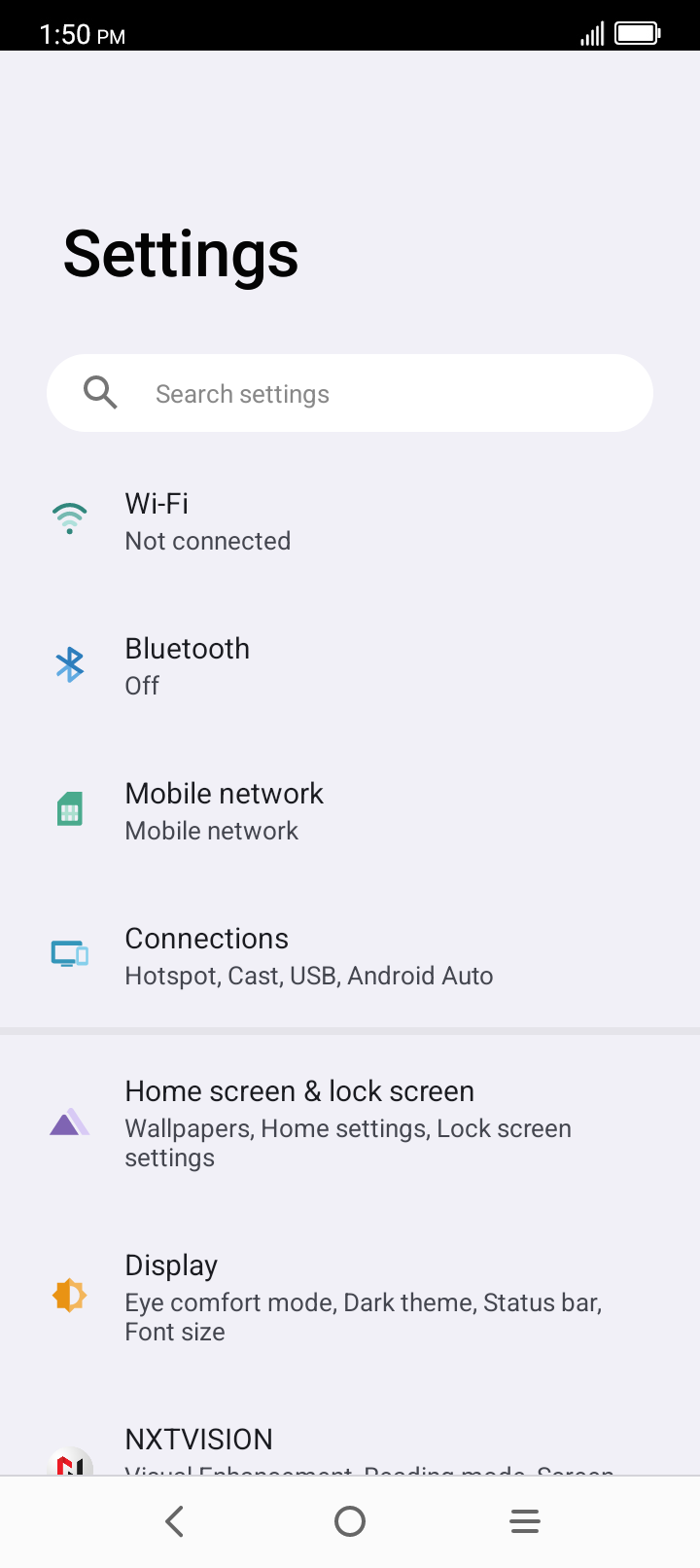 From the Settings app, scroll to and tap Apps.