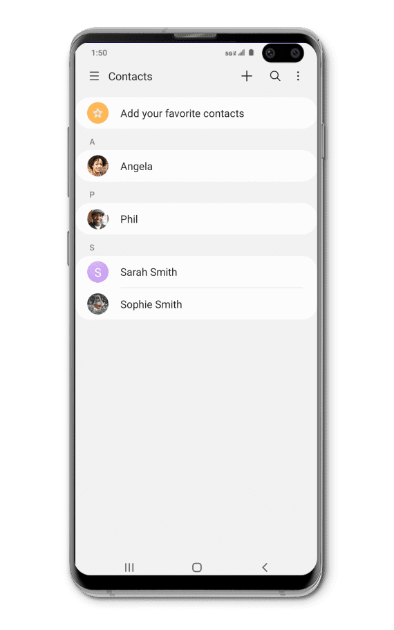 From the Settings app, scroll to and tap Apps.