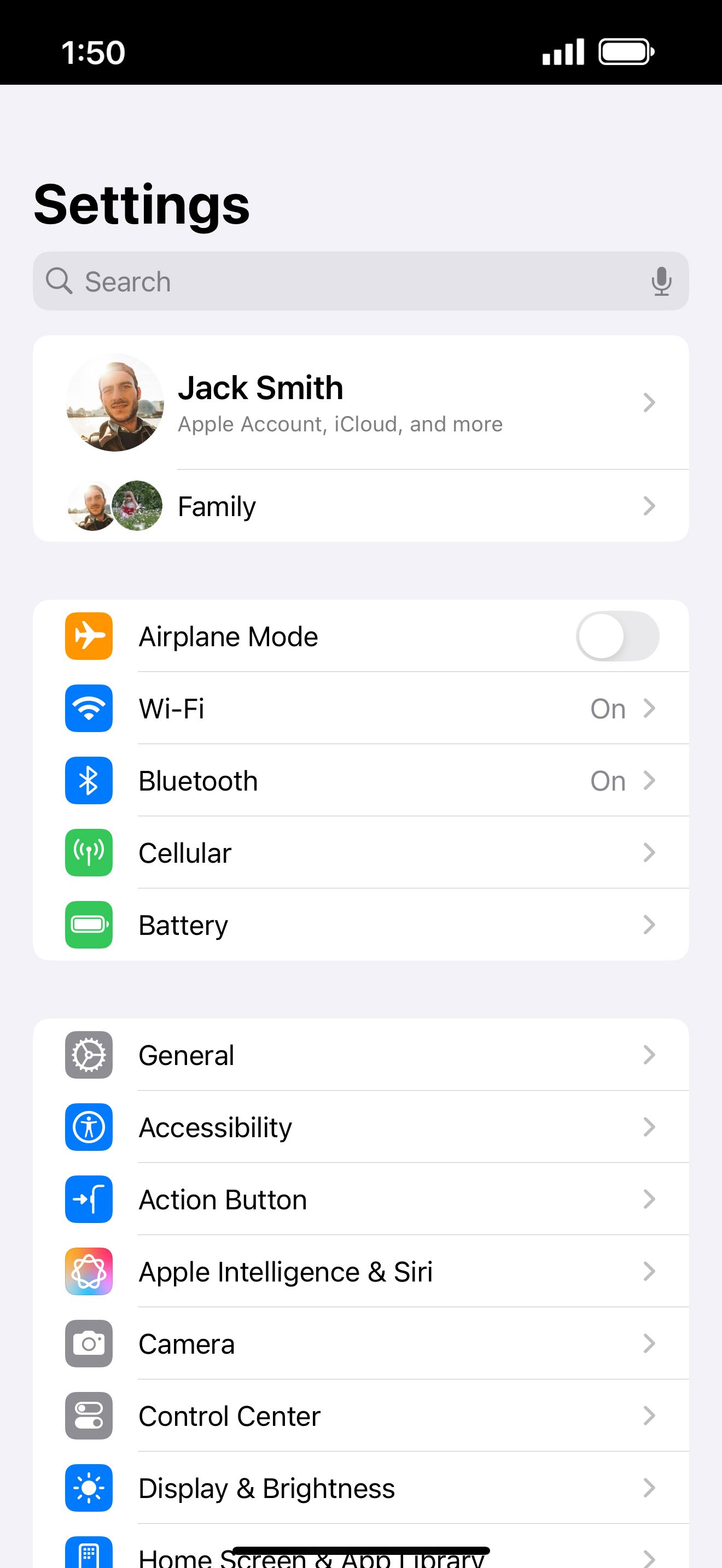 From the Settings app, scroll to and tap Apps.
