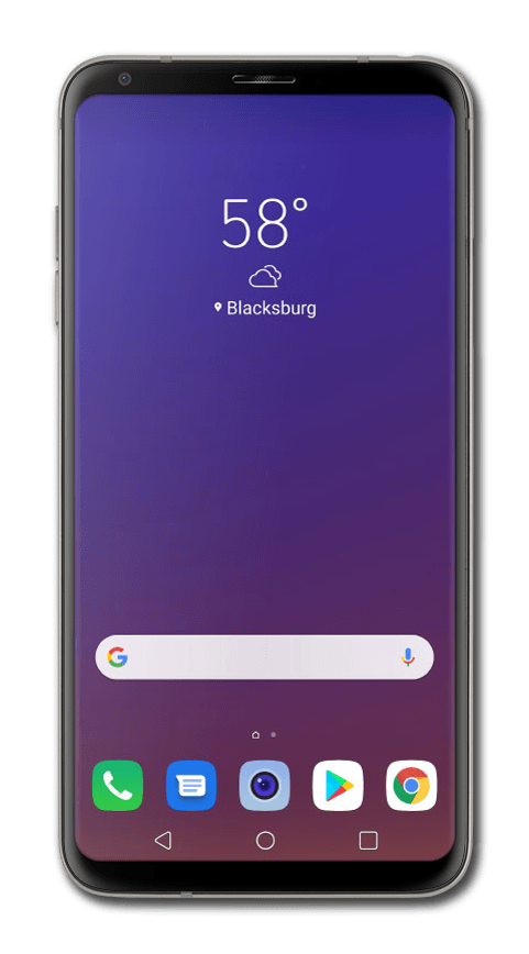 Getting to know the front of your device
