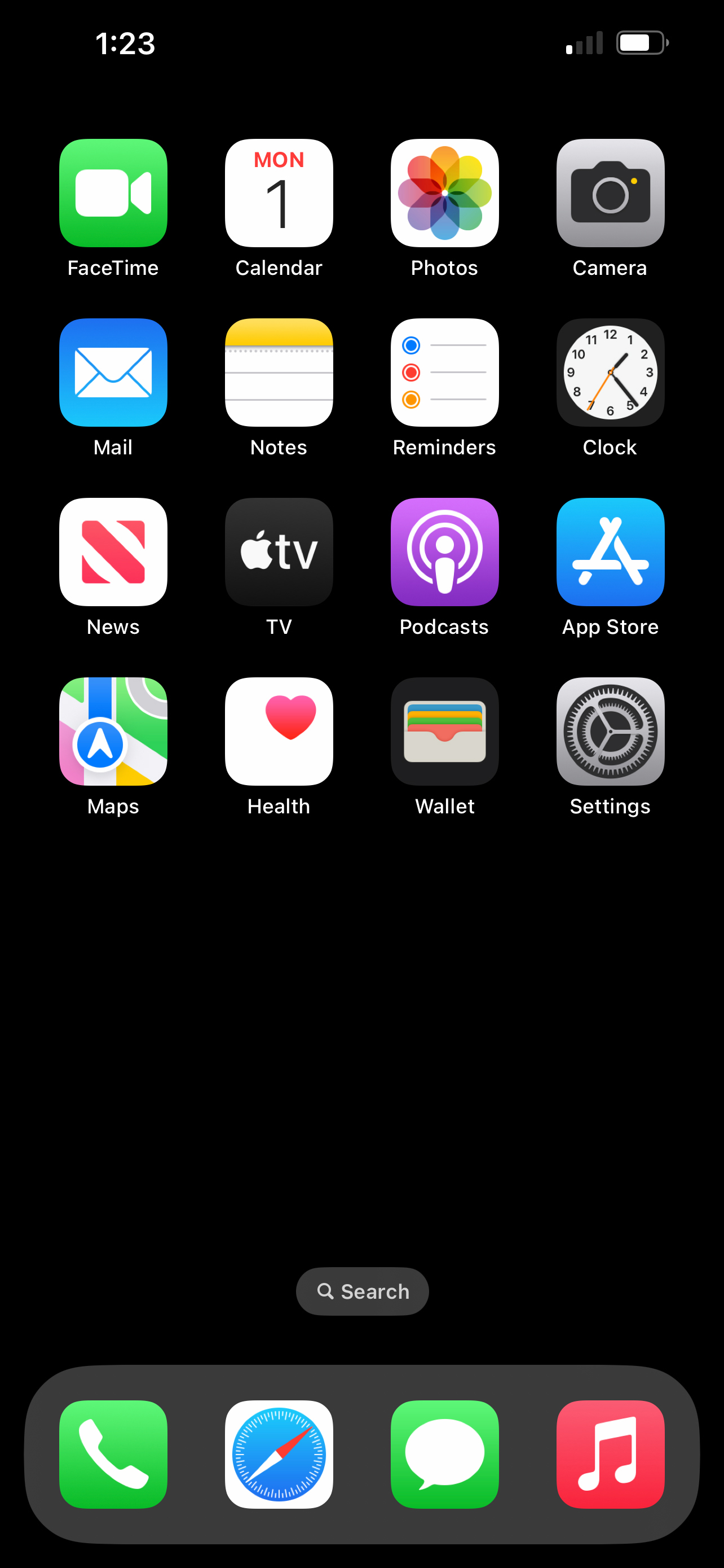 En la aplicación Settings, toca Apps.