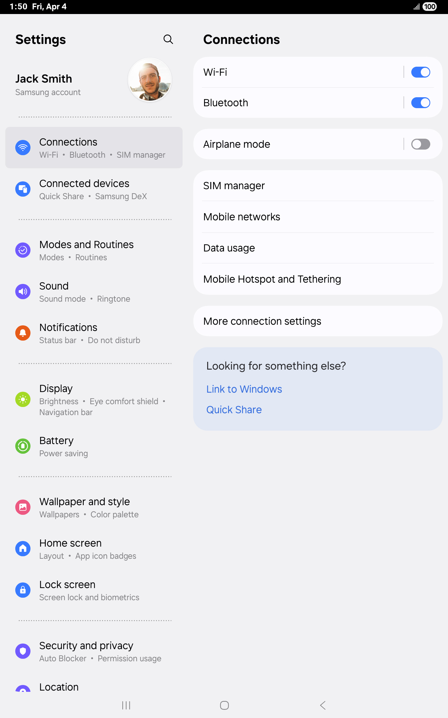 From the Settings app, scroll to and tap Apps.