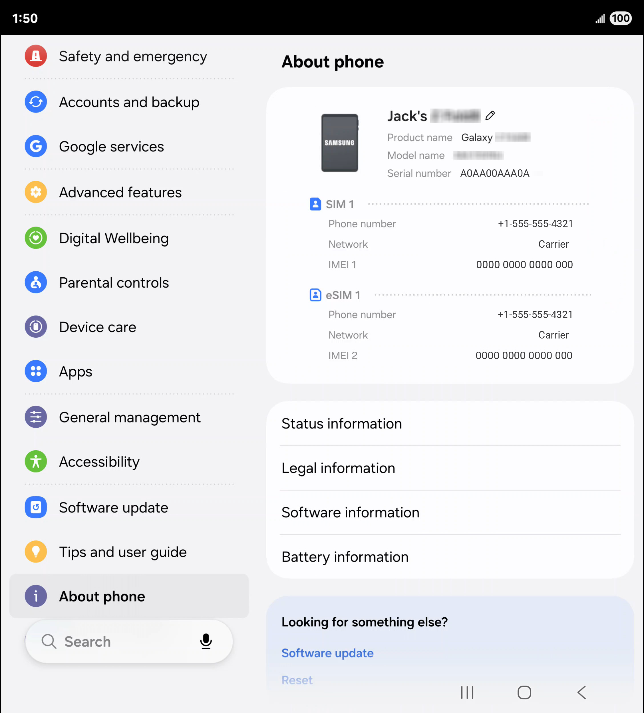 Samsung Galaxy Z Fold8 - Checking which Android version your
