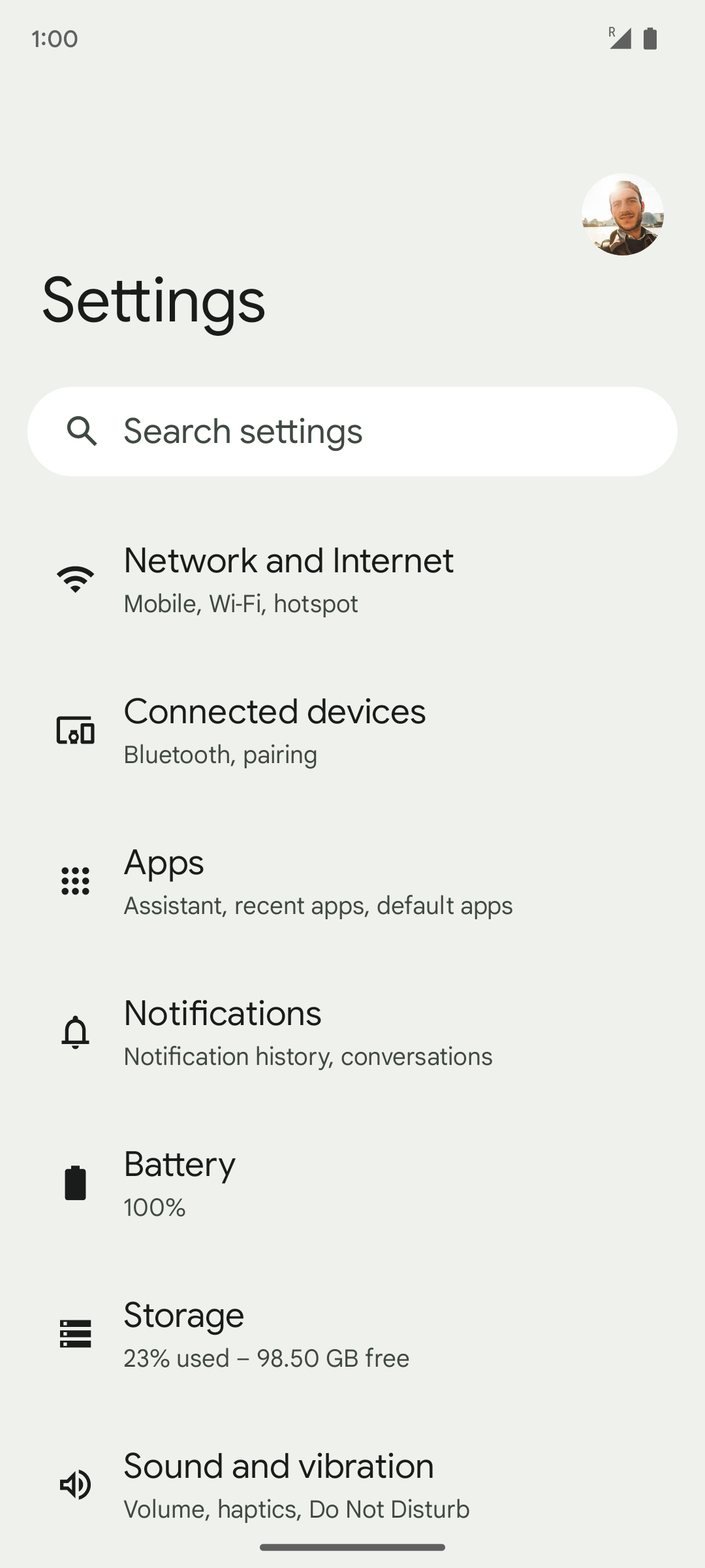 From the Settings app, scroll to and tap Apps.