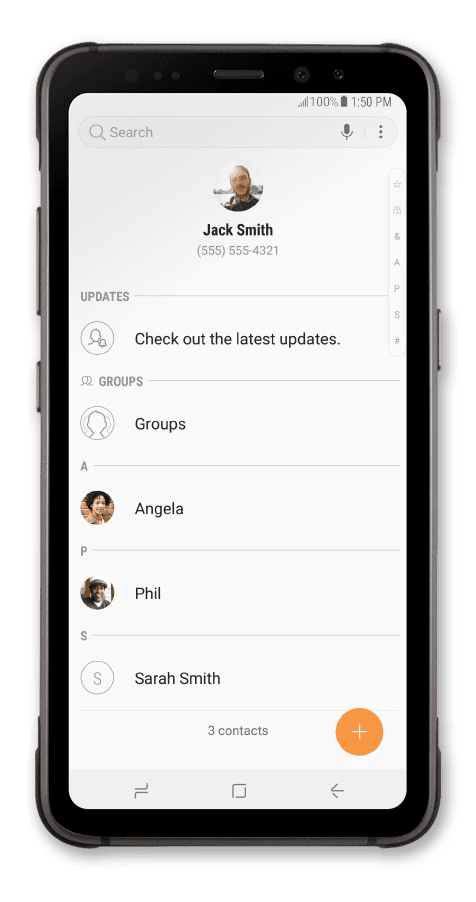 From the Settings app, scroll to and tap Apps.