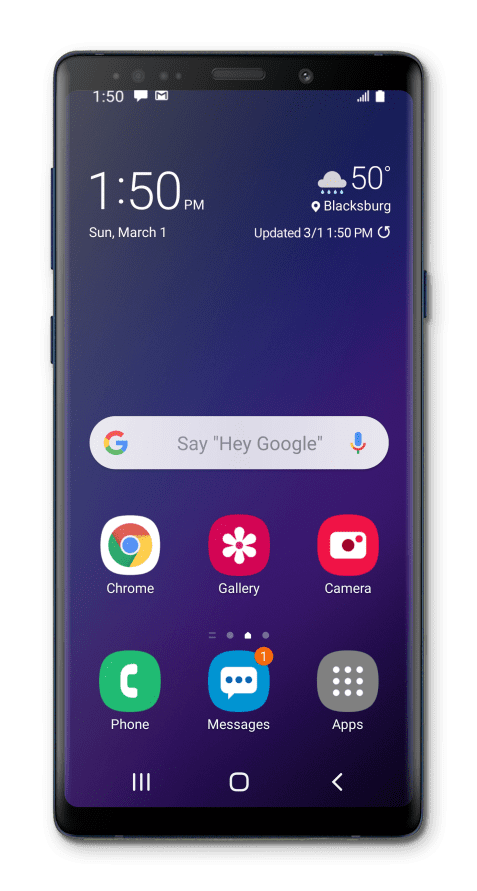 From the Settings app, scroll to and tap Apps.