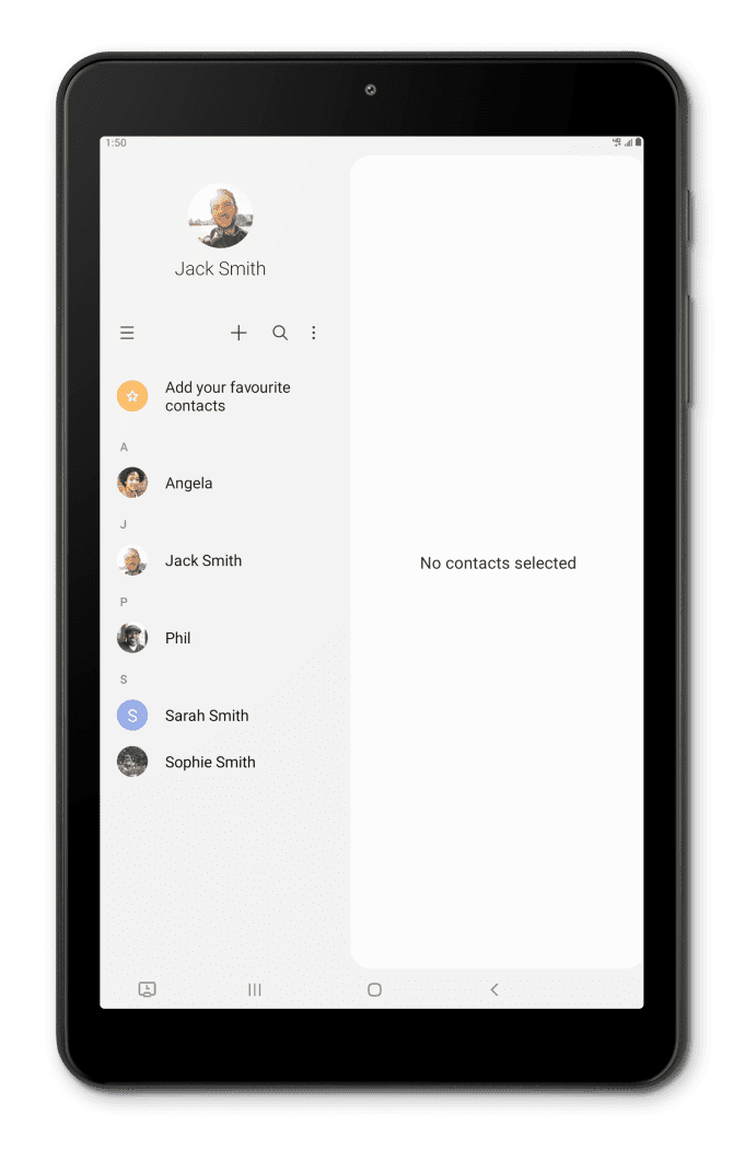 From the Settings app, scroll to and tap Apps.