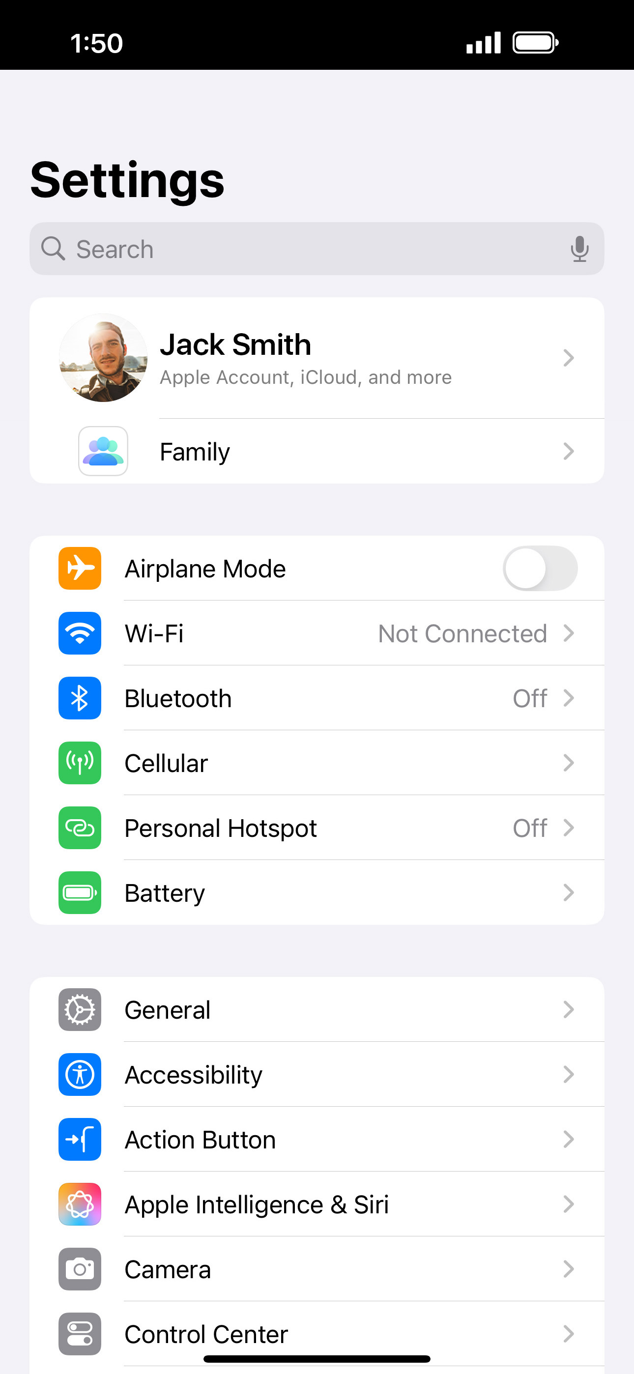 From the Settings app, scroll to and tap Apps.