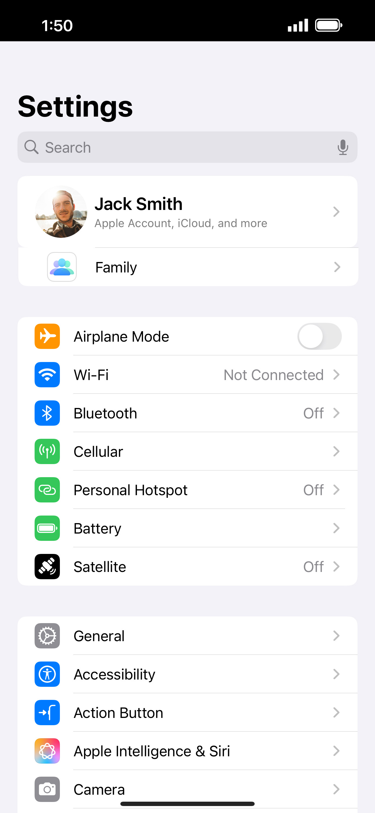 From the Settings app, scroll to and tap Apps.