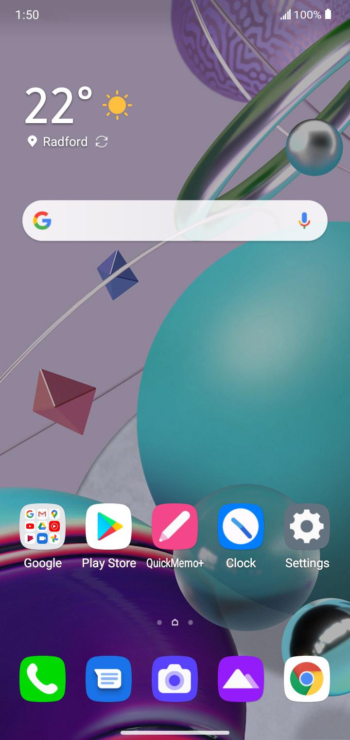 En la aplicación Settings, toca Apps.