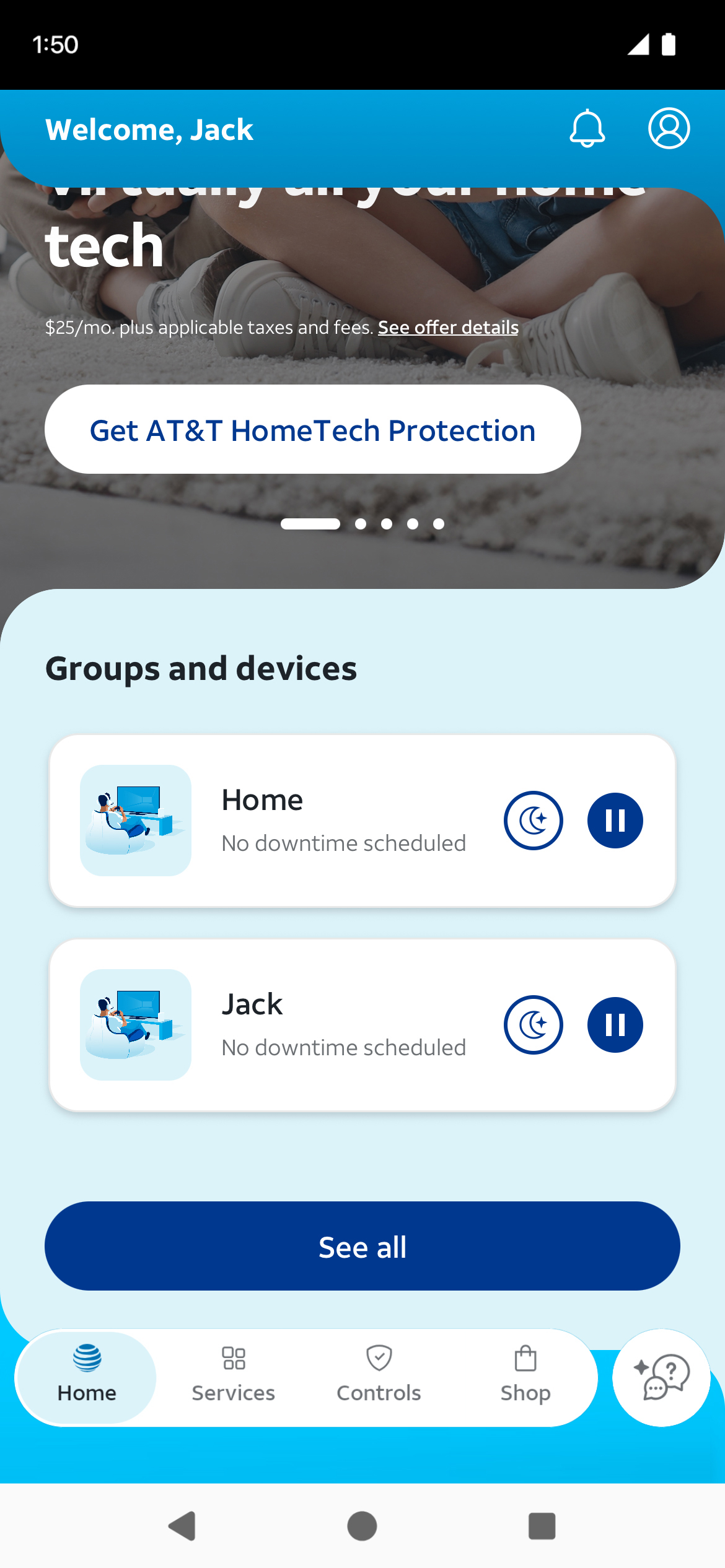 From the Settings app, scroll to and tap Apps.