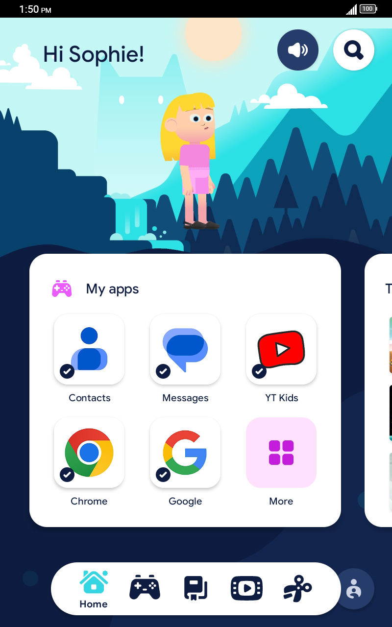 From the Settings app, scroll to and tap Apps.