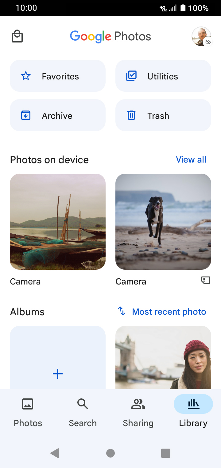 AT&T Radiant Max - Android - Sharing photos - AT&T