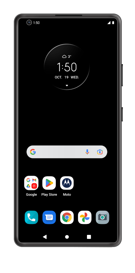 Getting to know the front of your device