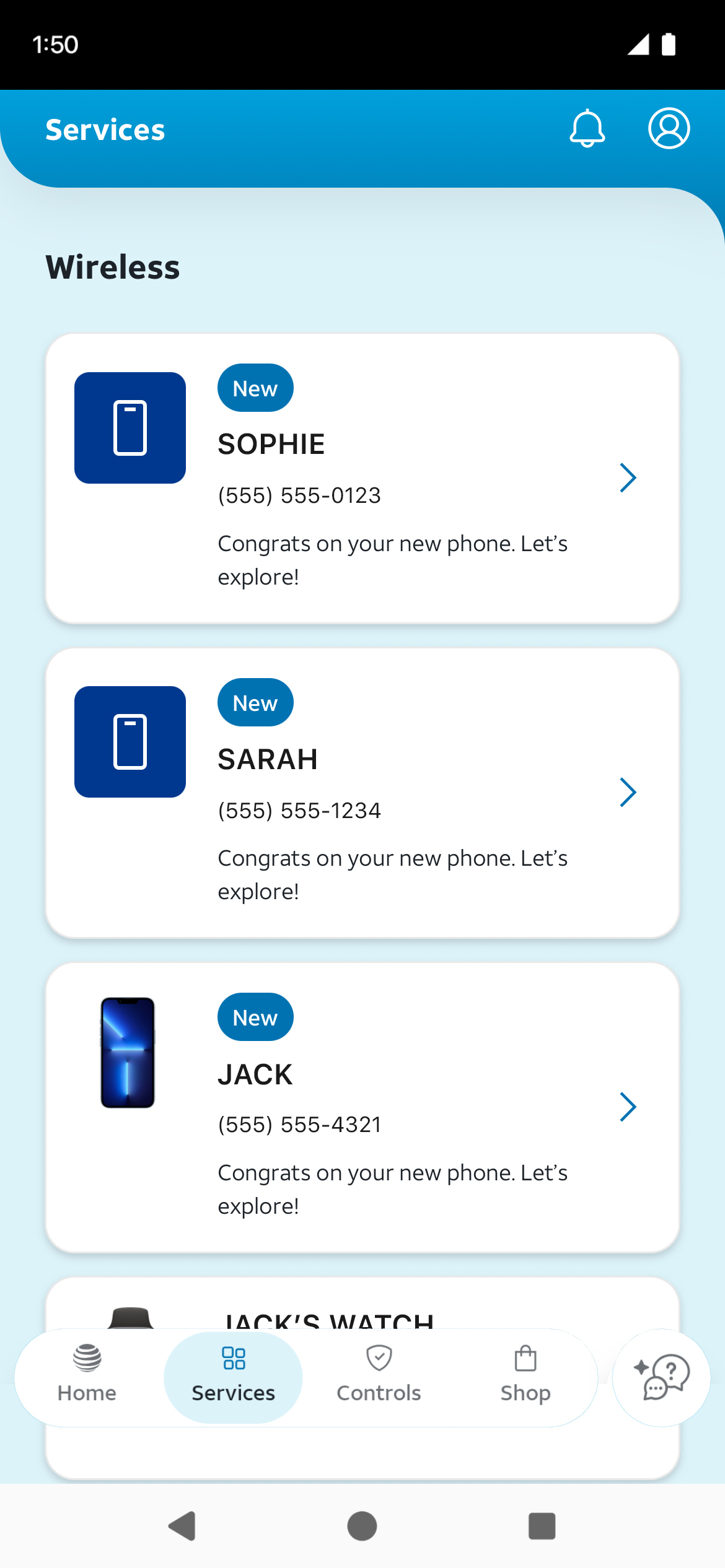 From the Settings app, scroll to and tap Apps.