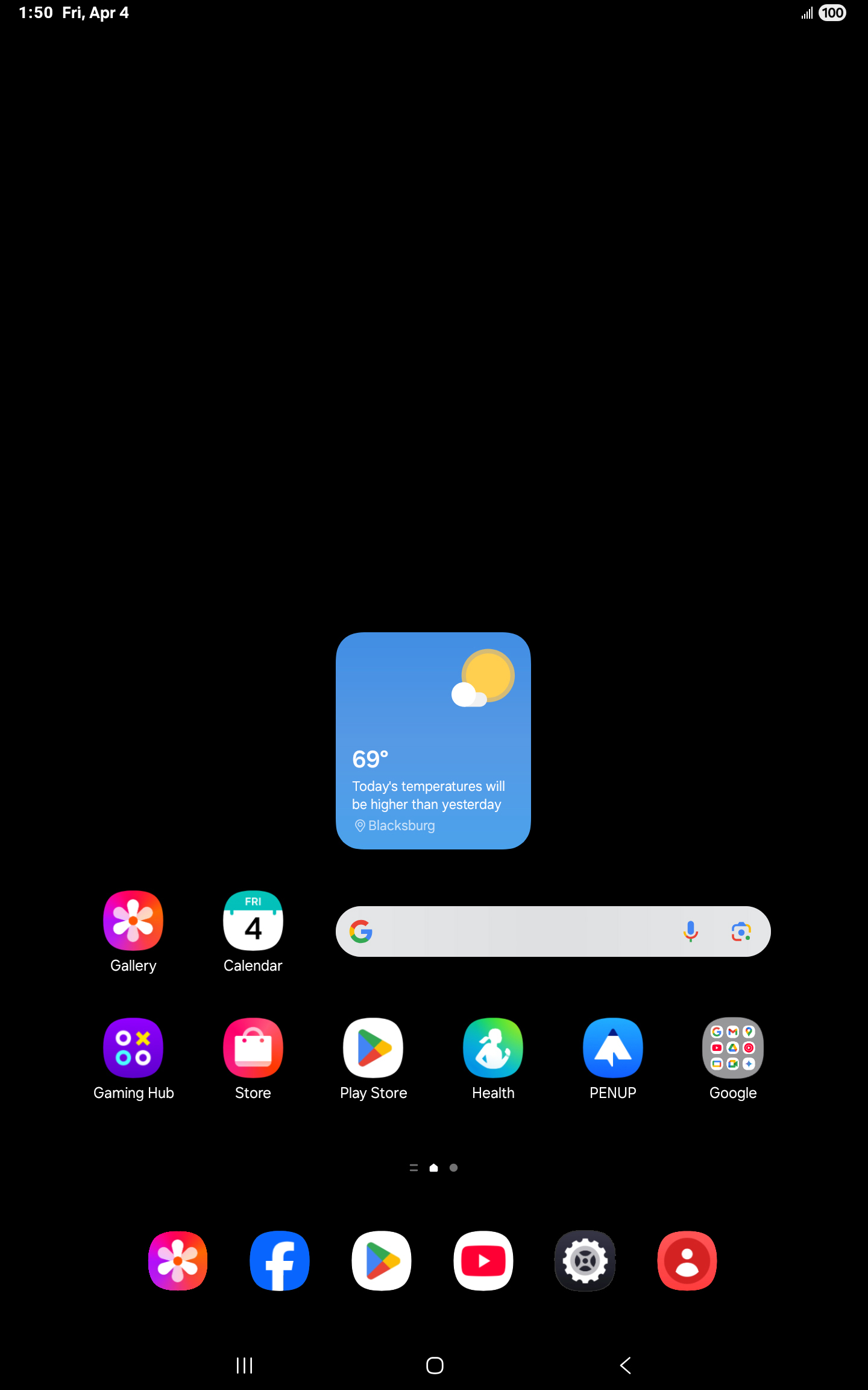 From the Settings app, scroll to and tap Apps.