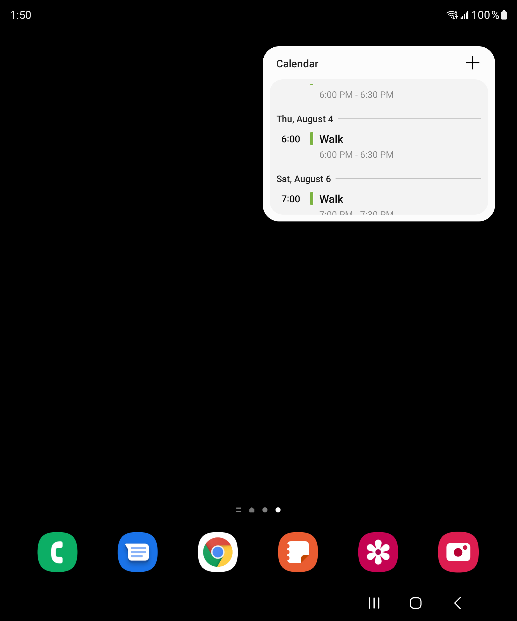 Samsung Galaxy Z Fold2 5G - Removing apps and widgets from the Home ...