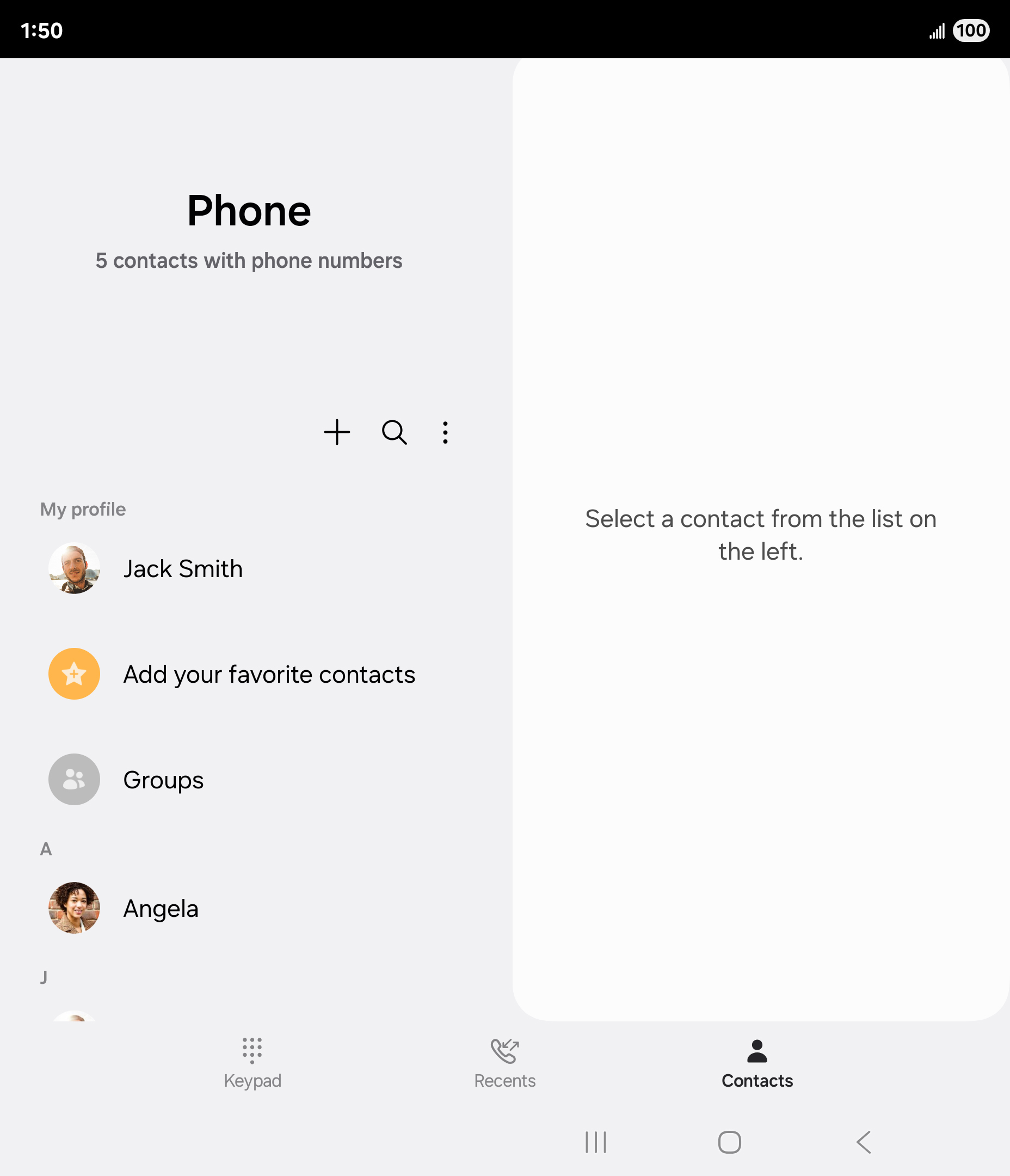 En la aplicación Settings, toca Apps.